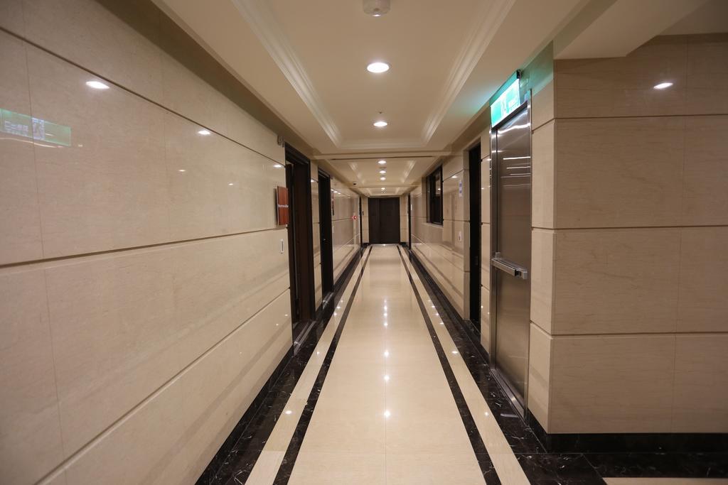 晶城青年旅館 4F Tajpej Kültér fotó